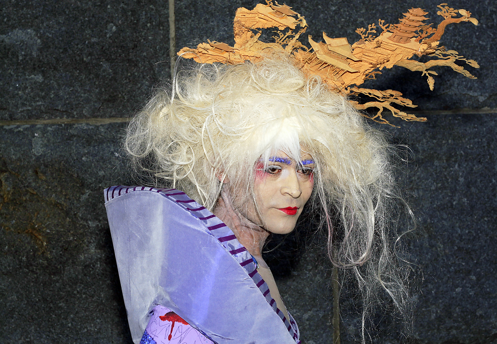 Quelques minutes avant le défilé de la Fierté gaie / Minutes before the Pride Parade