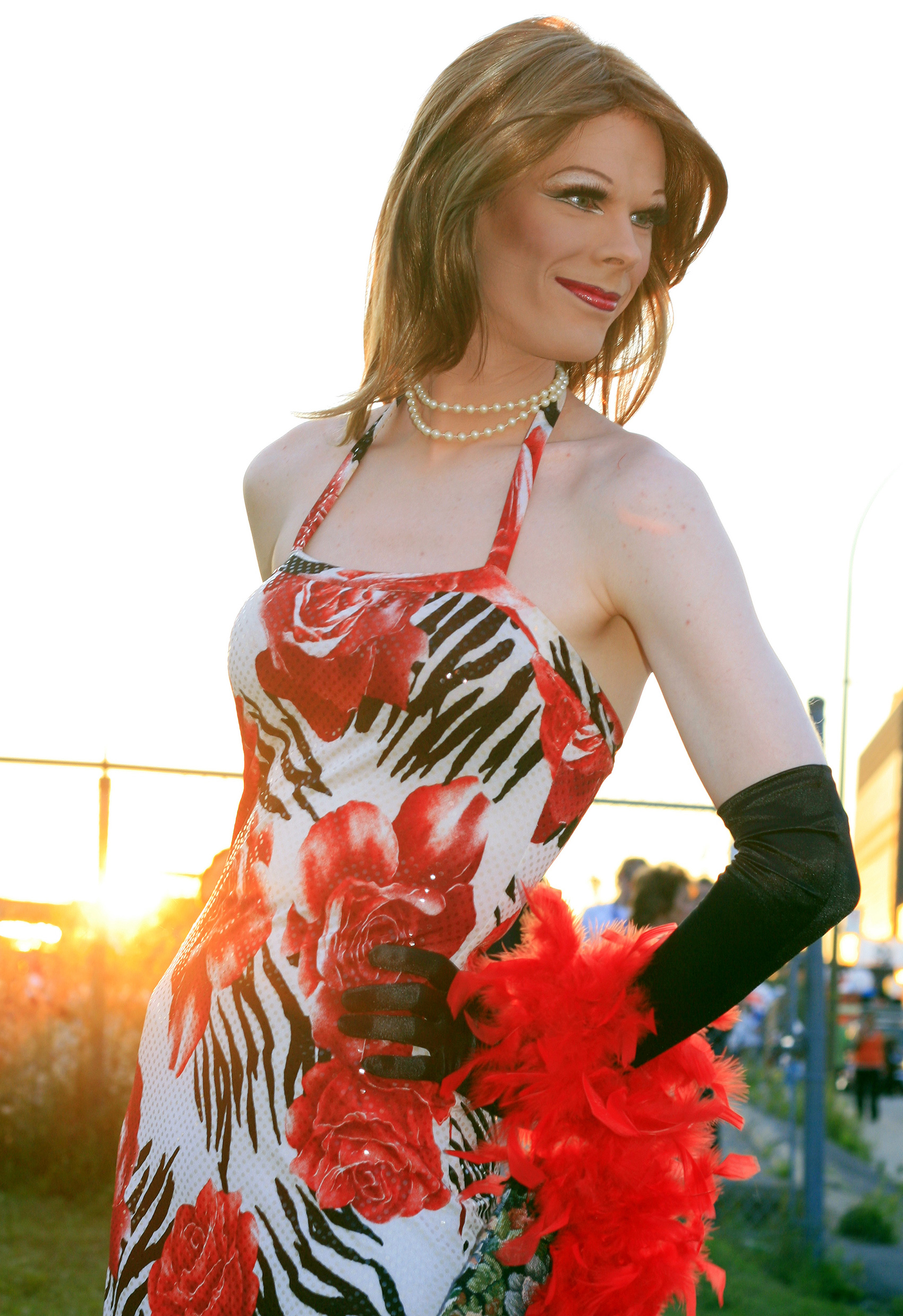 Quelques minutes avant le défilé de la Fierté gaie / Minutes before the Pride Parade