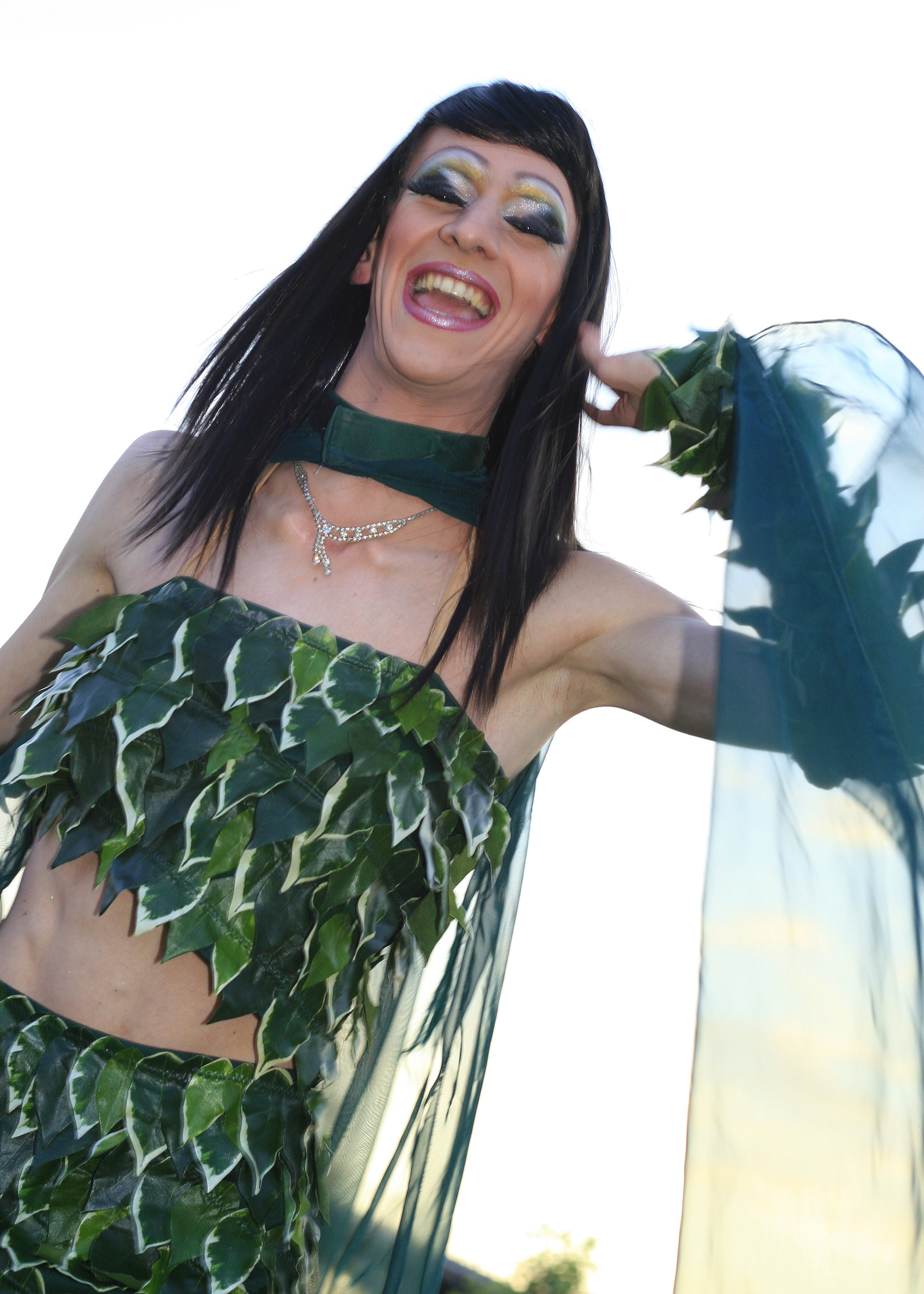 Quelques minutes avant le défilé de la Fierté gaie / Minutes before the Pride Parade