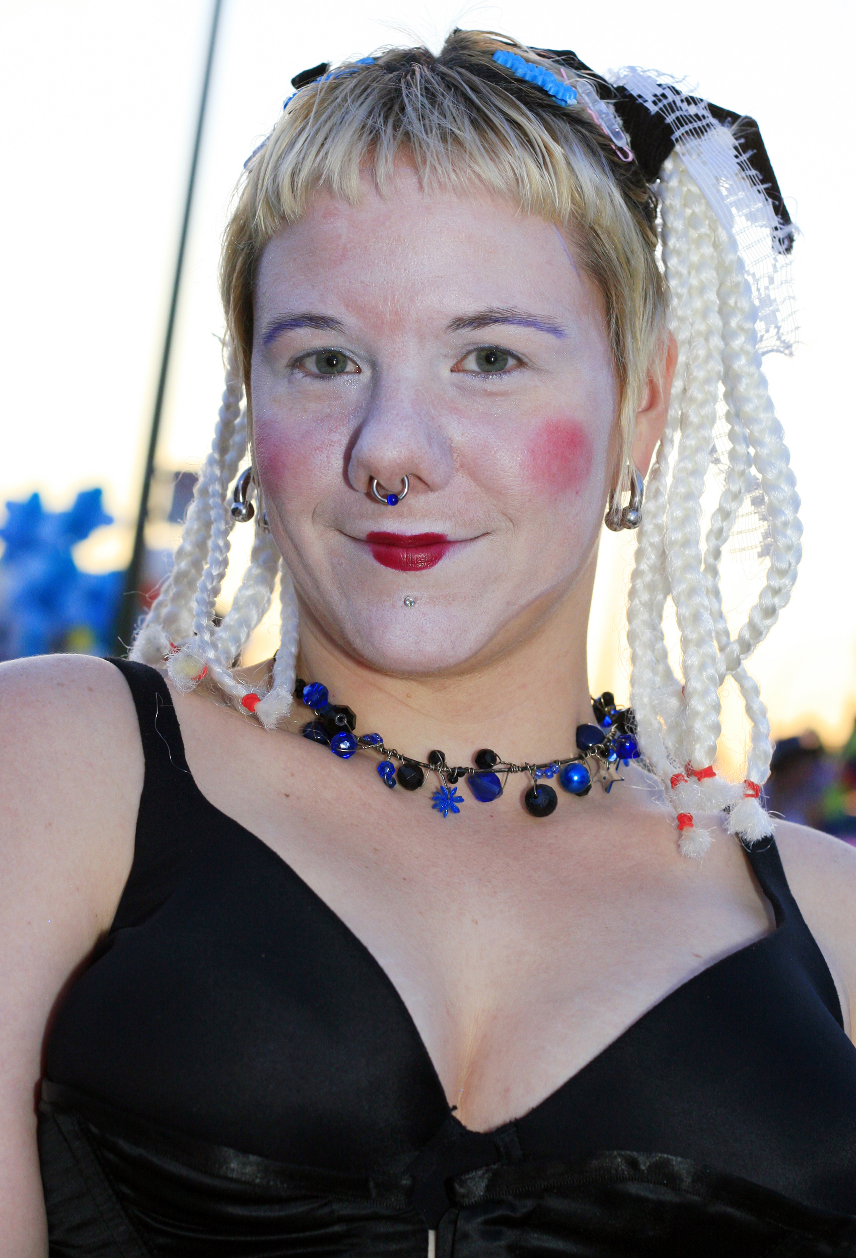 Quelques minutes avant le défilé de la Fierté gaie / Minutes before the Pride Parade