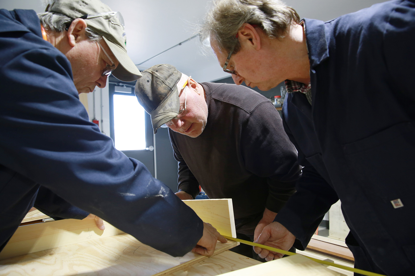 Sortir de l’isolement et de la solitude les hommes de 50 ans et plus grâce à l'atelier de menuiserie communautaire de Rivière-du-Loup.